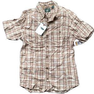 GH Bass Madawaska Trail Button Up Men's Shirt size S